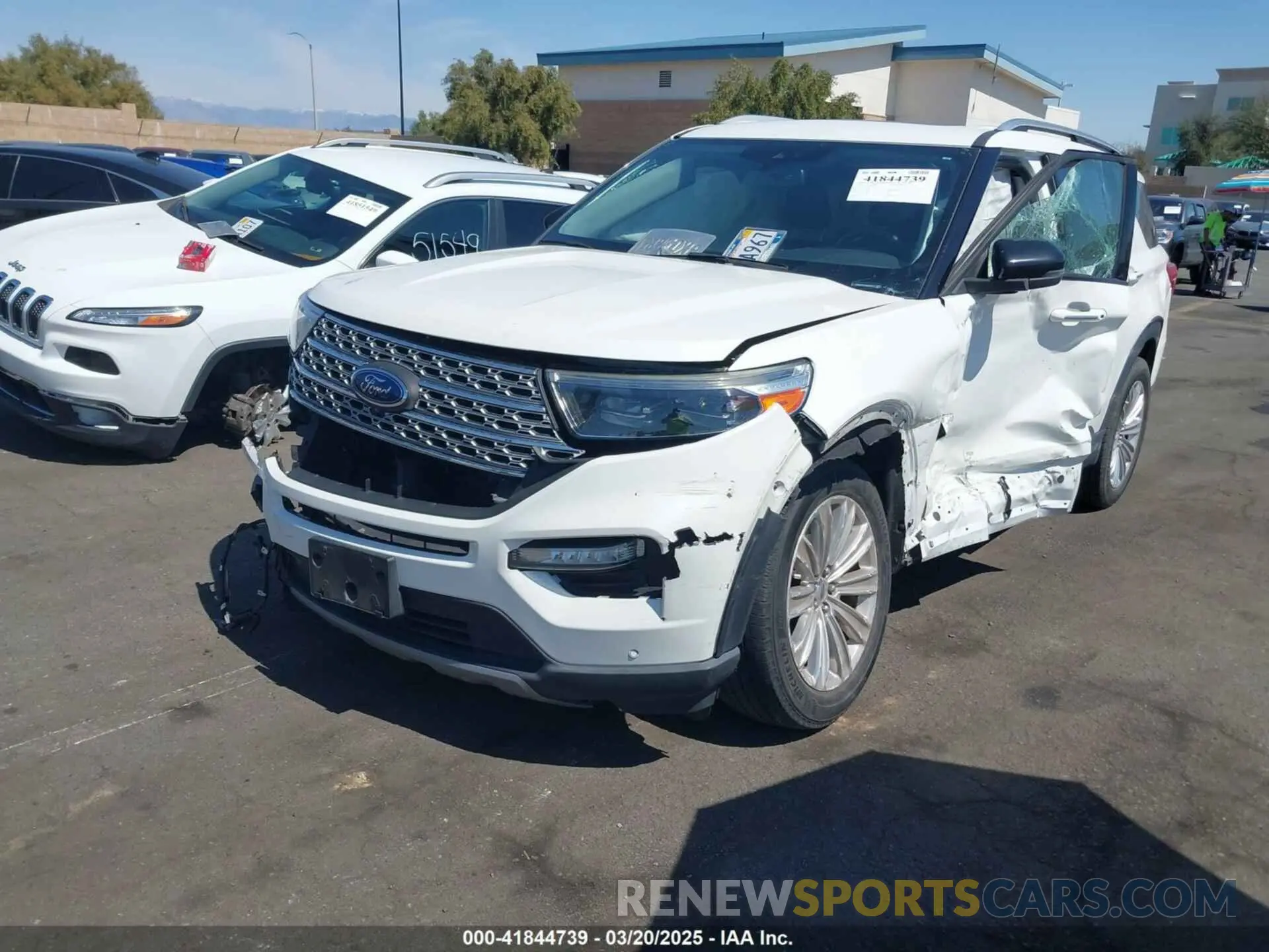 2 Photograph of a damaged car 1FM5K7FW2MNA00817 FORD EXPLORER 2021