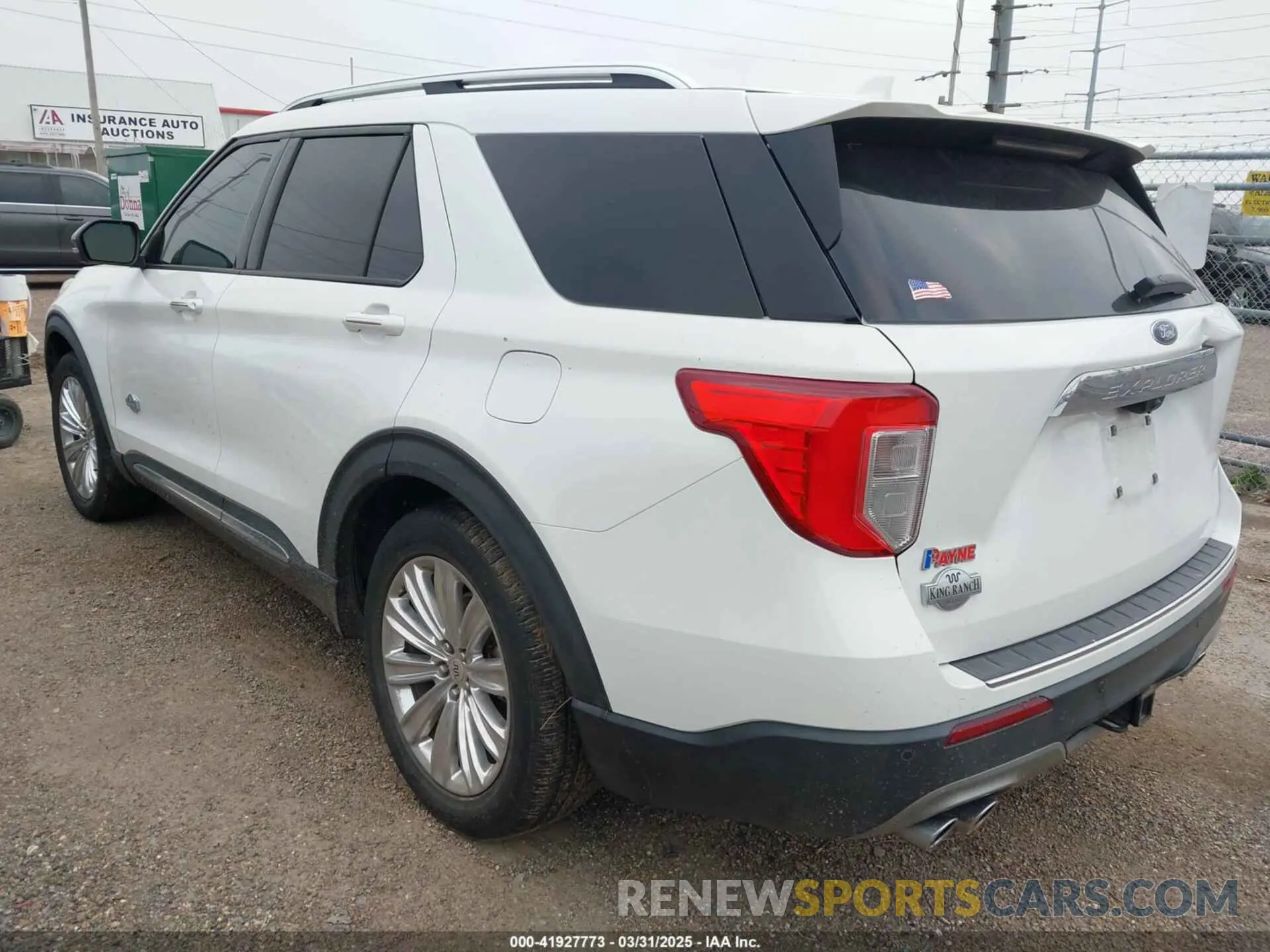 3 Photograph of a damaged car 1FM5K7LC8MGC03614 FORD EXPLORER 2021