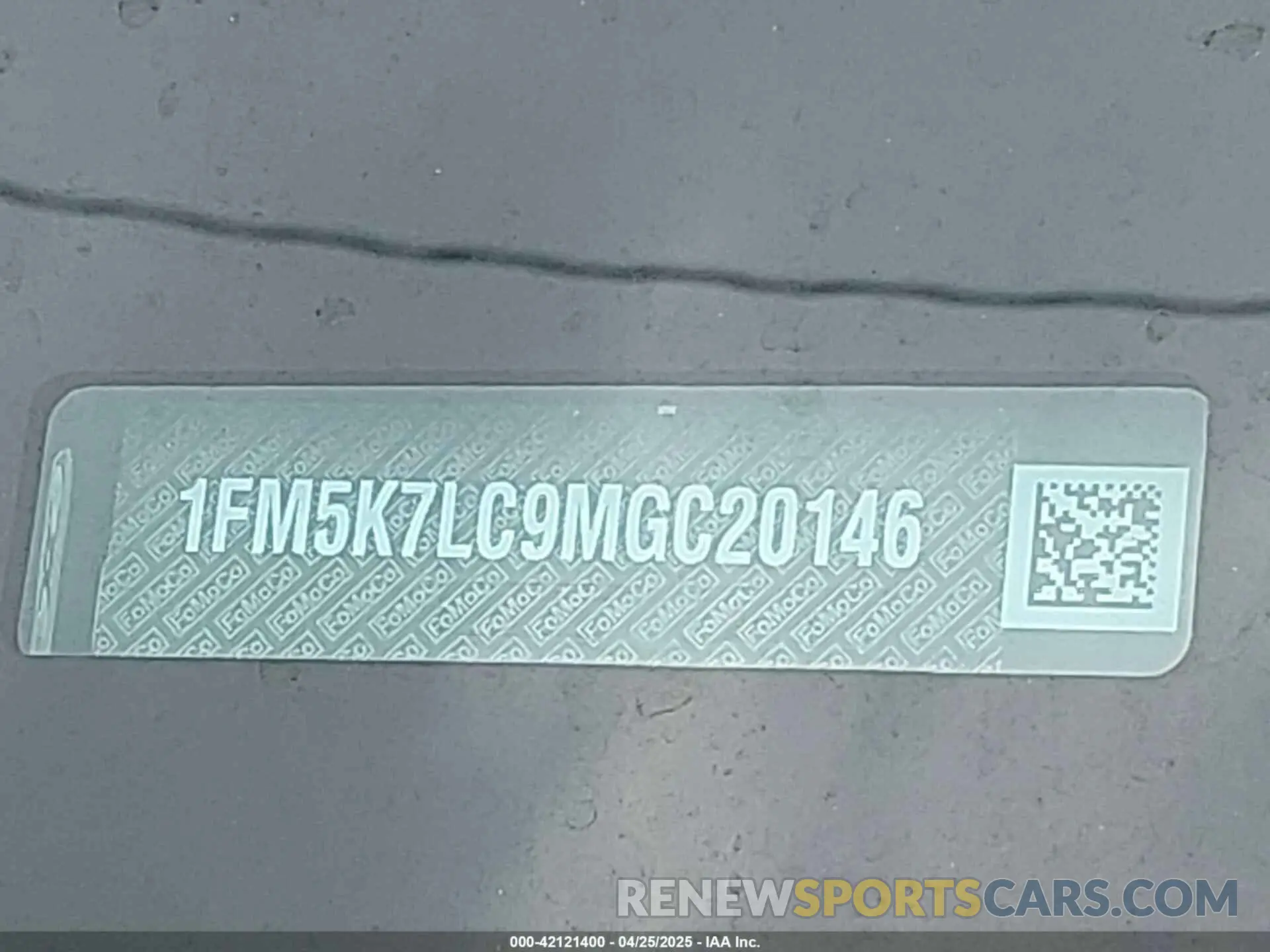 9 Photograph of a damaged car 1FM5K7LC9MGC20146 FORD EXPLORER 2021