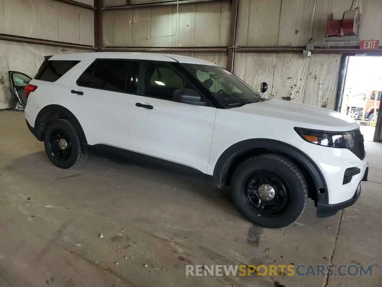 4 Photograph of a damaged car 1FM5K8AB0MGA17971 FORD EXPLORER 2021