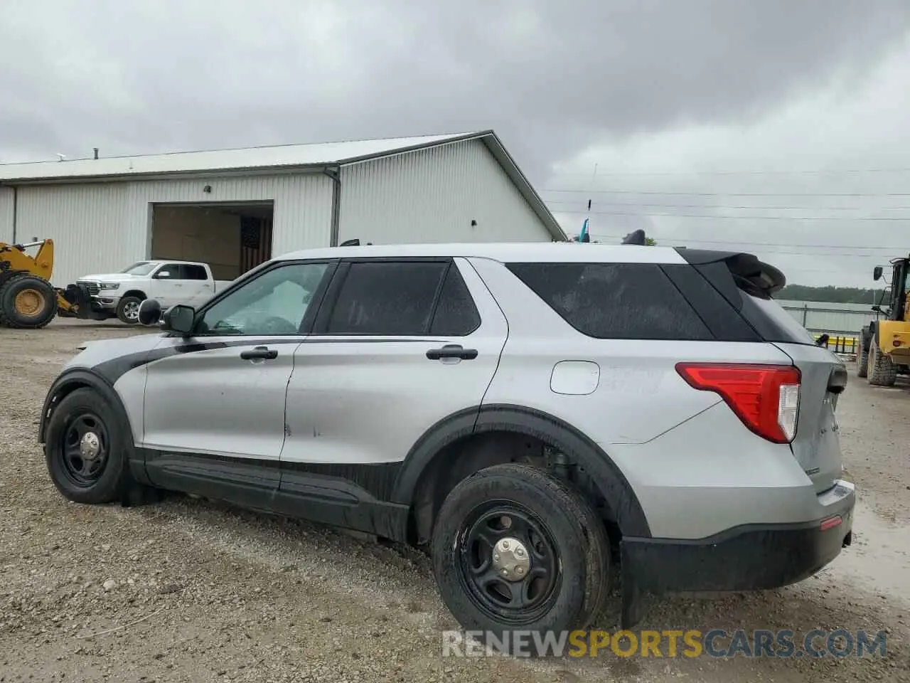 2 Photograph of a damaged car 1FM5K8AB0MGC00965 FORD EXPLORER 2021