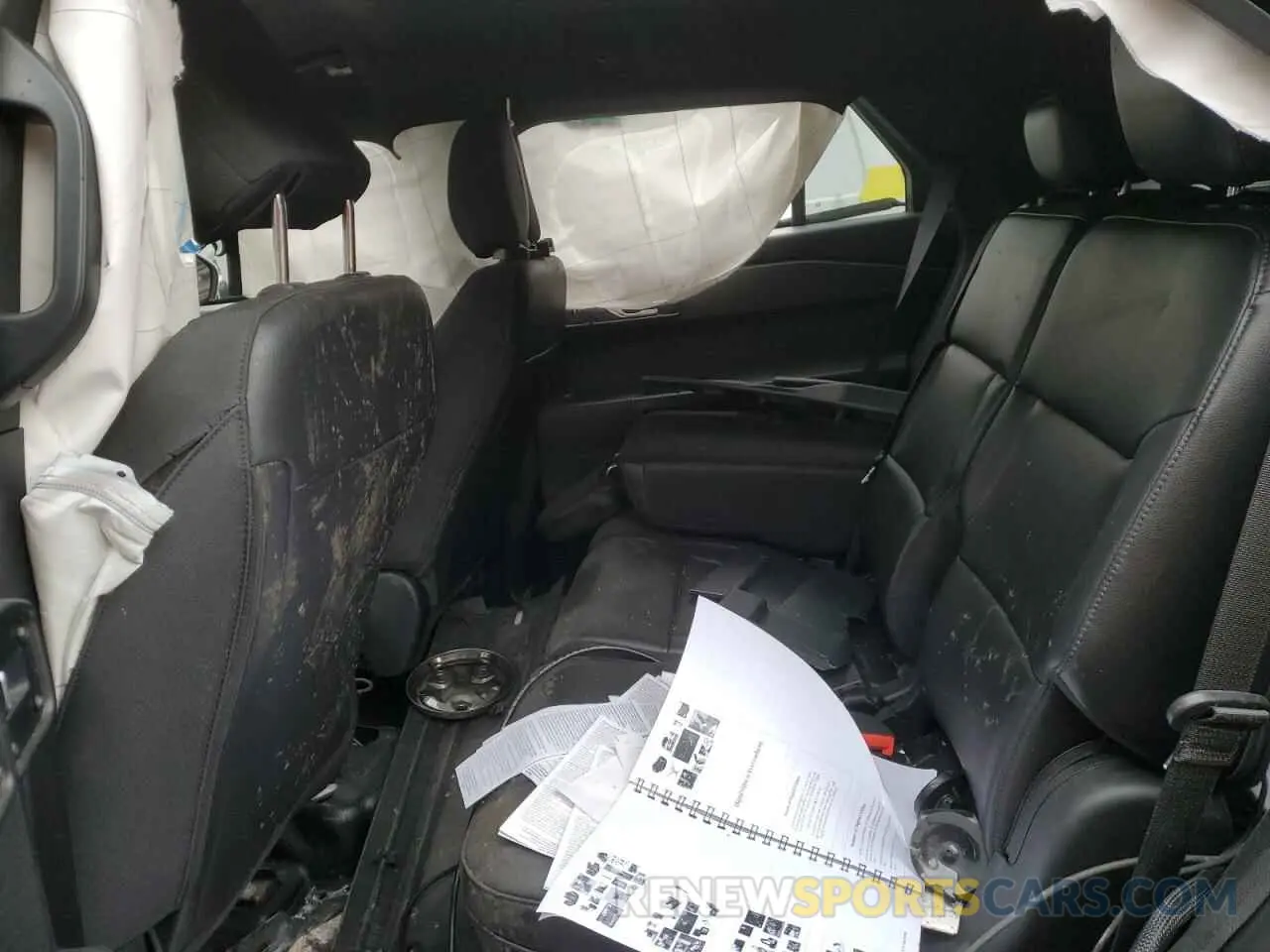 11 Photograph of a damaged car 1FM5K8AB1MGA87320 FORD EXPLORER 2021