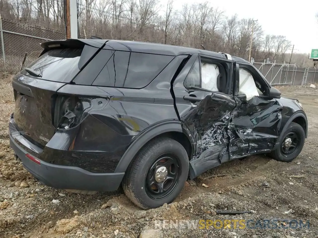 3 Photograph of a damaged car 1FM5K8AB1MGA87320 FORD EXPLORER 2021