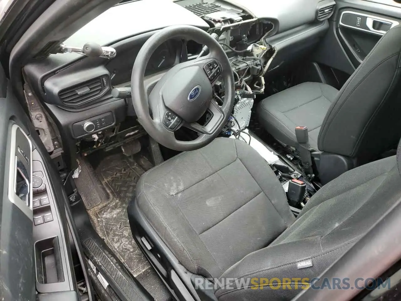8 Photograph of a damaged car 1FM5K8AB1MGB61366 FORD EXPLORER 2021