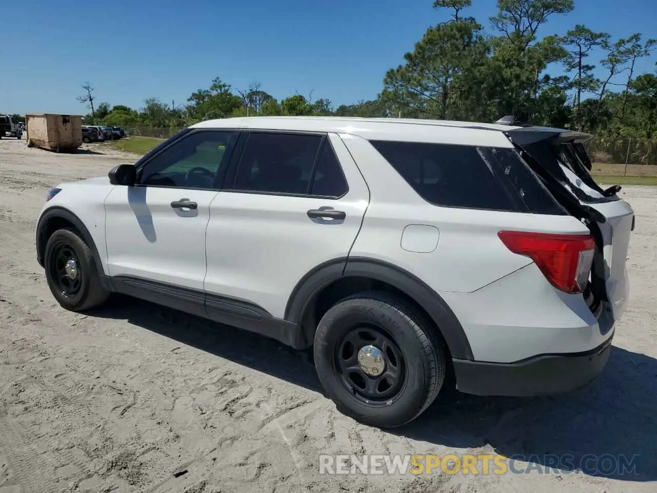 2 Photograph of a damaged car 1FM5K8AB1MGC31612 FORD EXPLORER 2021