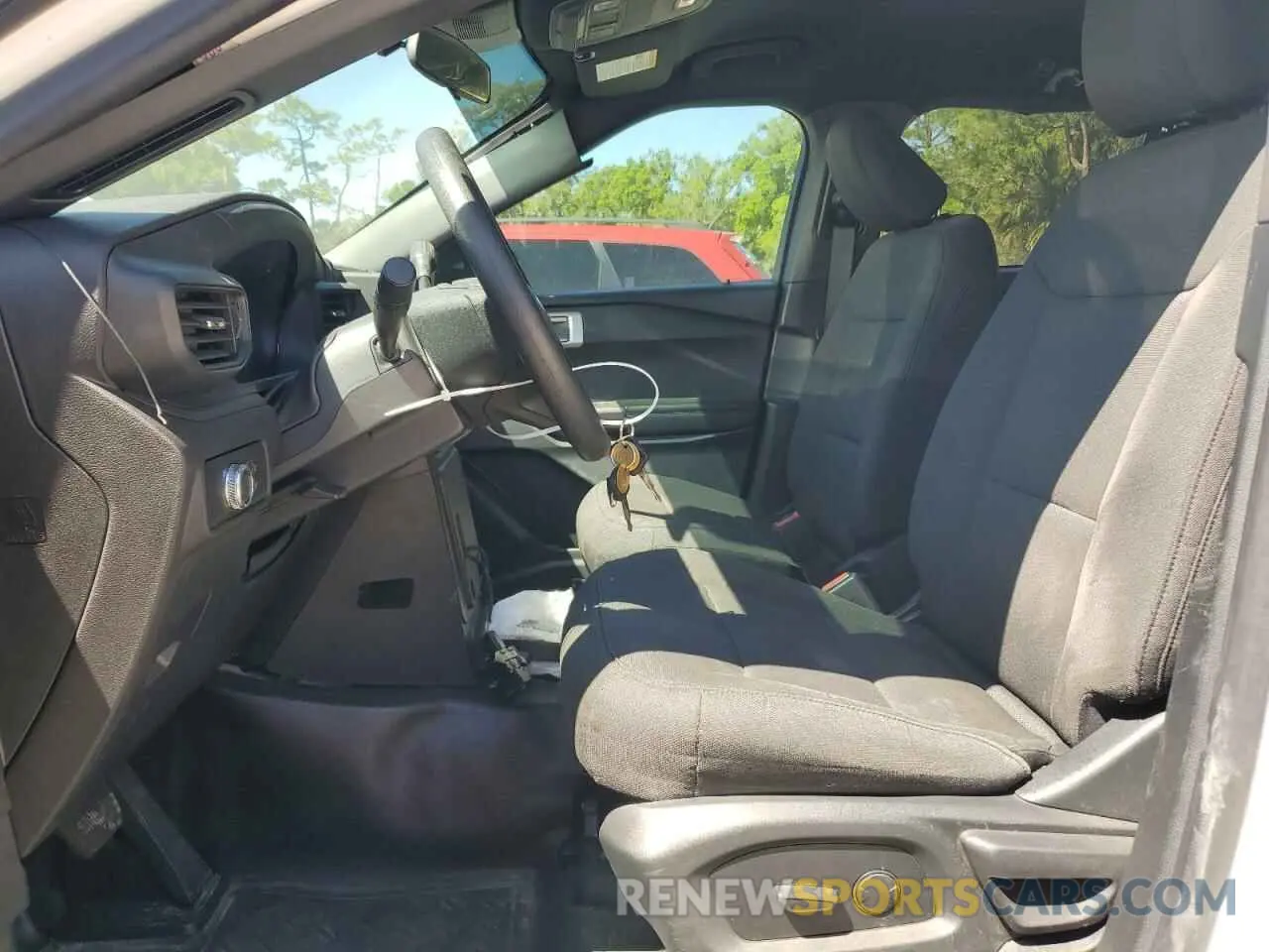 7 Photograph of a damaged car 1FM5K8AB1MGC31612 FORD EXPLORER 2021