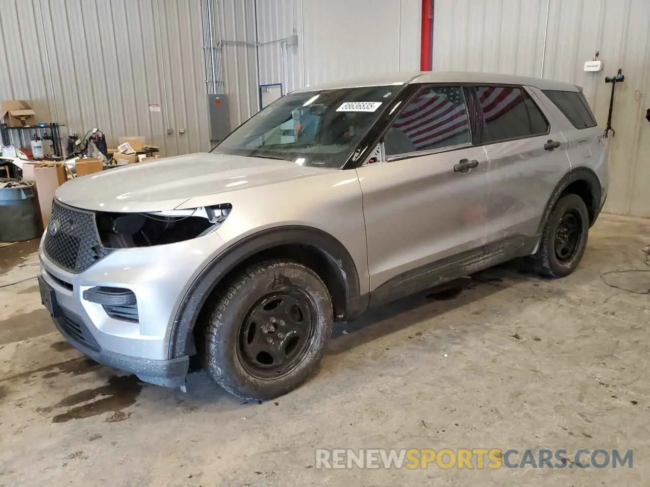 1 Photograph of a damaged car 1FM5K8AB2MGB04822 FORD EXPLORER 2021