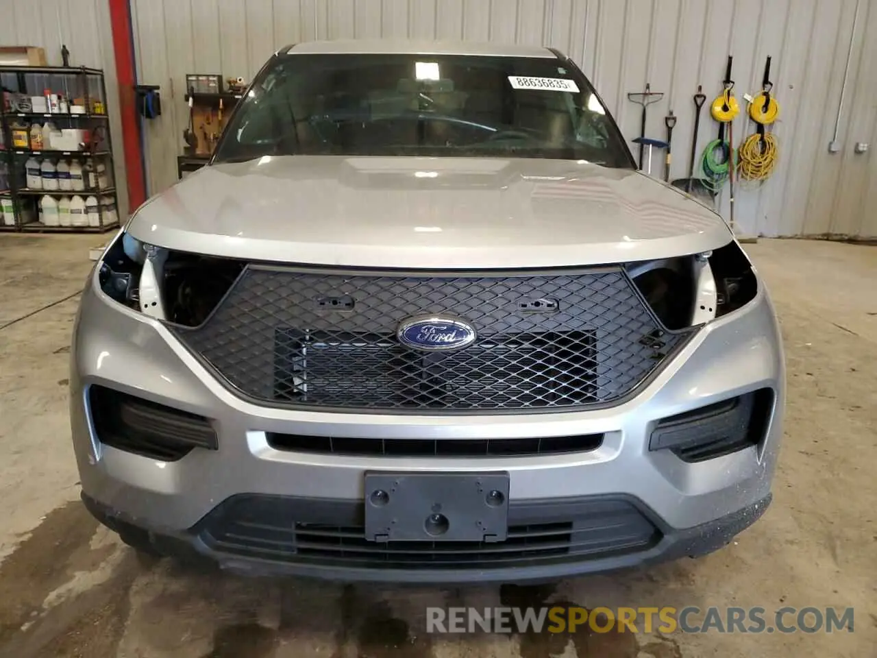5 Photograph of a damaged car 1FM5K8AB2MGB04822 FORD EXPLORER 2021