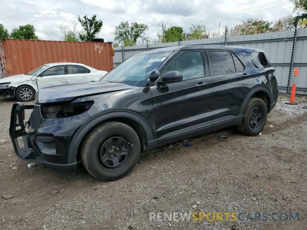 1 Photograph of a damaged car 1FM5K8AB2MGB21359 FORD EXPLORER 2021