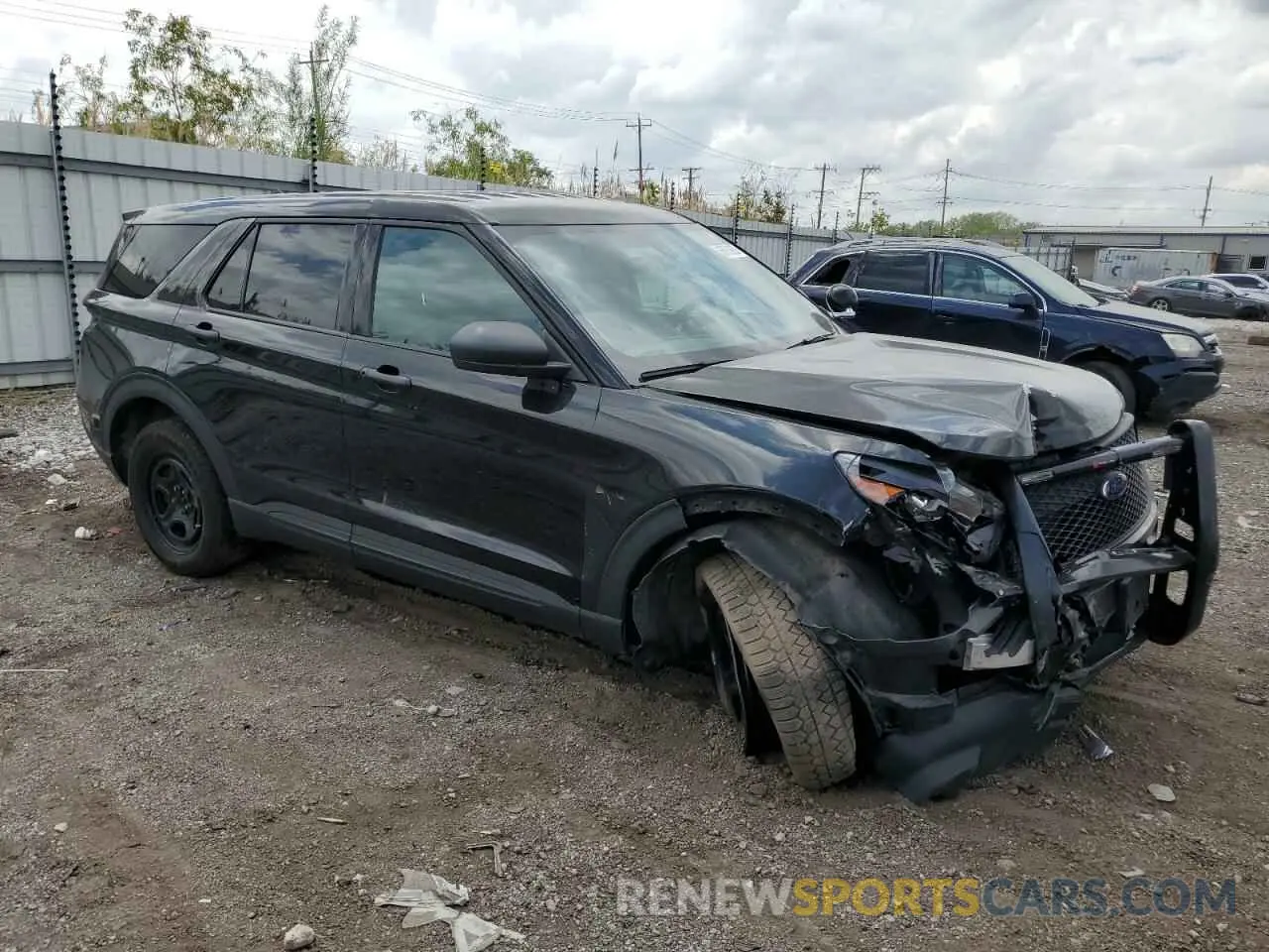 4 Photograph of a damaged car 1FM5K8AB2MGB21359 FORD EXPLORER 2021