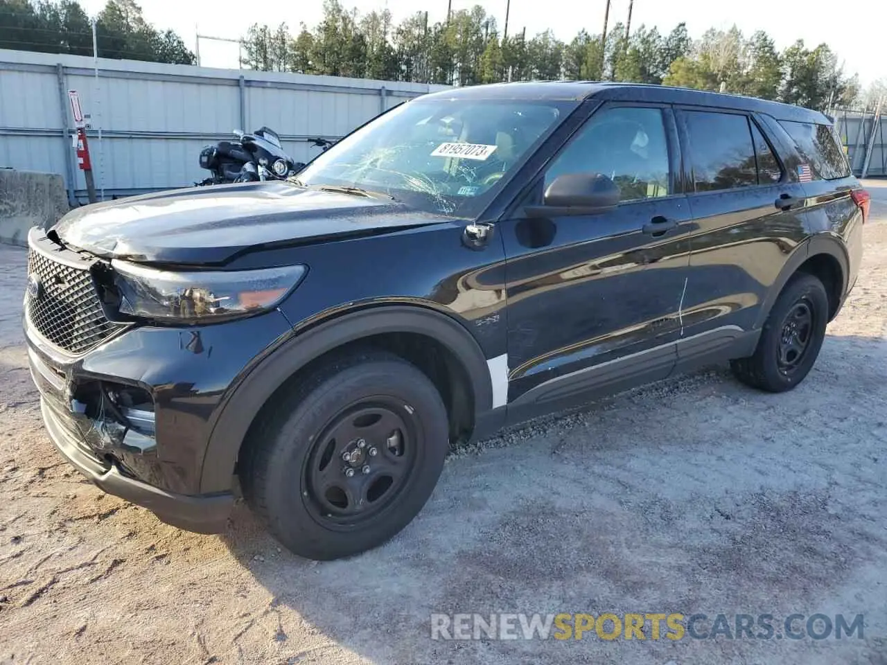 1 Photograph of a damaged car 1FM5K8AB2MGC00272 FORD EXPLORER 2021