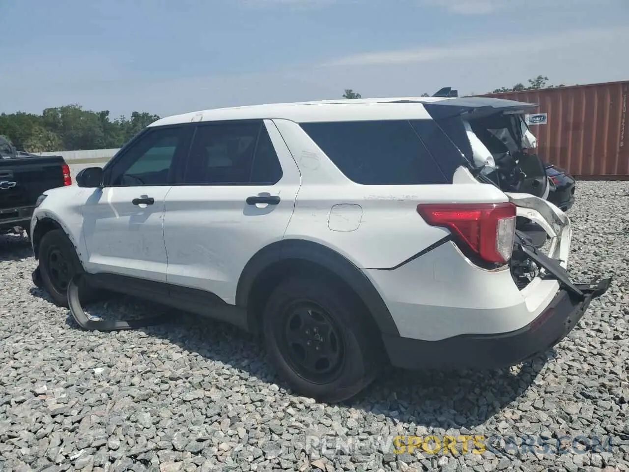 2 Photograph of a damaged car 1FM5K8AB4MGA46888 FORD EXPLORER 2021