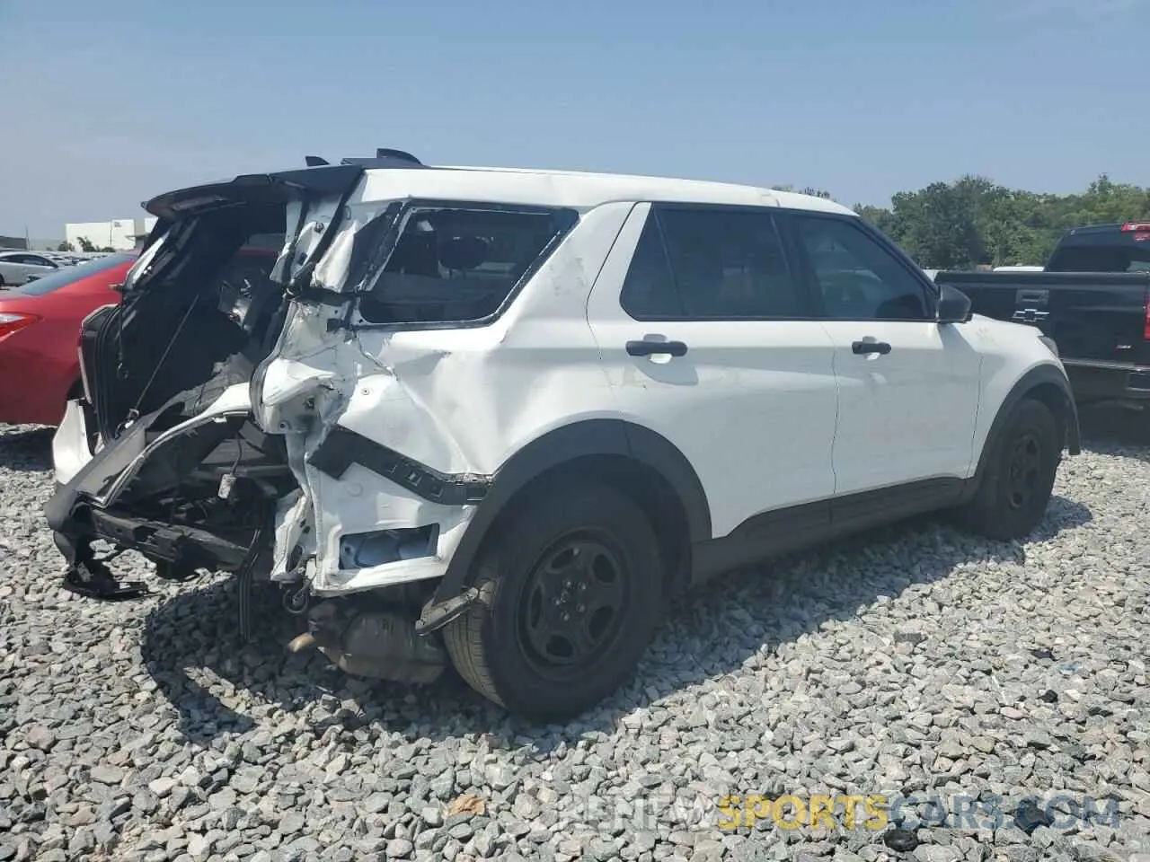 3 Photograph of a damaged car 1FM5K8AB4MGA46888 FORD EXPLORER 2021