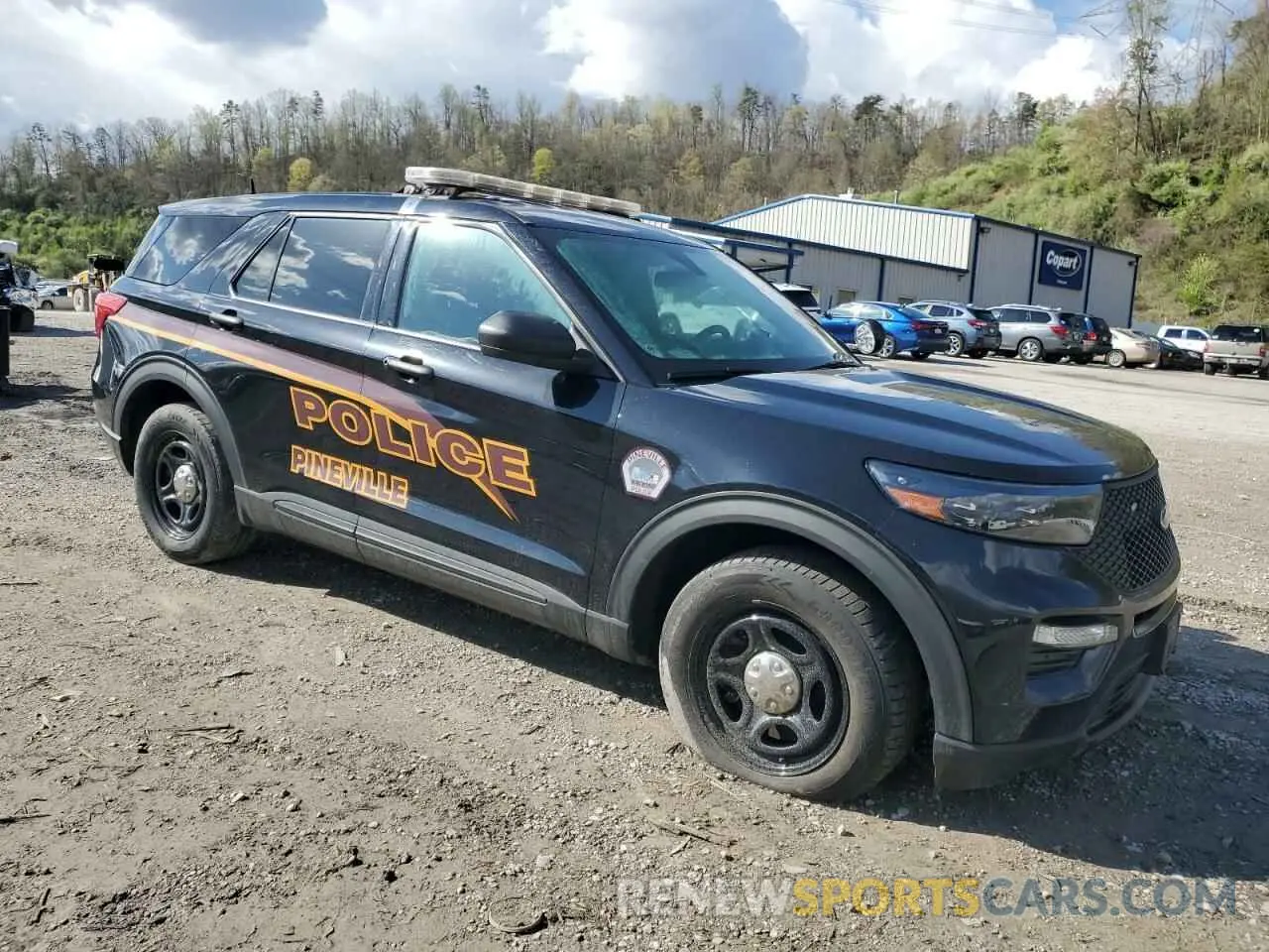 4 Photograph of a damaged car 1FM5K8AB4MGB46666 FORD EXPLORER 2021