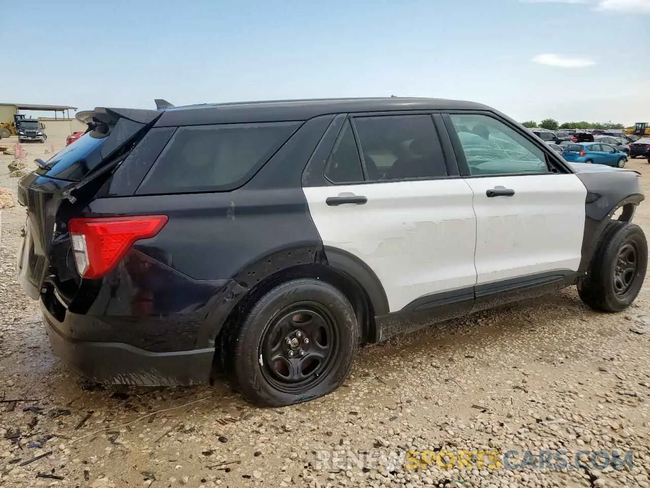 3 Photograph of a damaged car 1FM5K8AB4MGC31023 FORD EXPLORER 2021