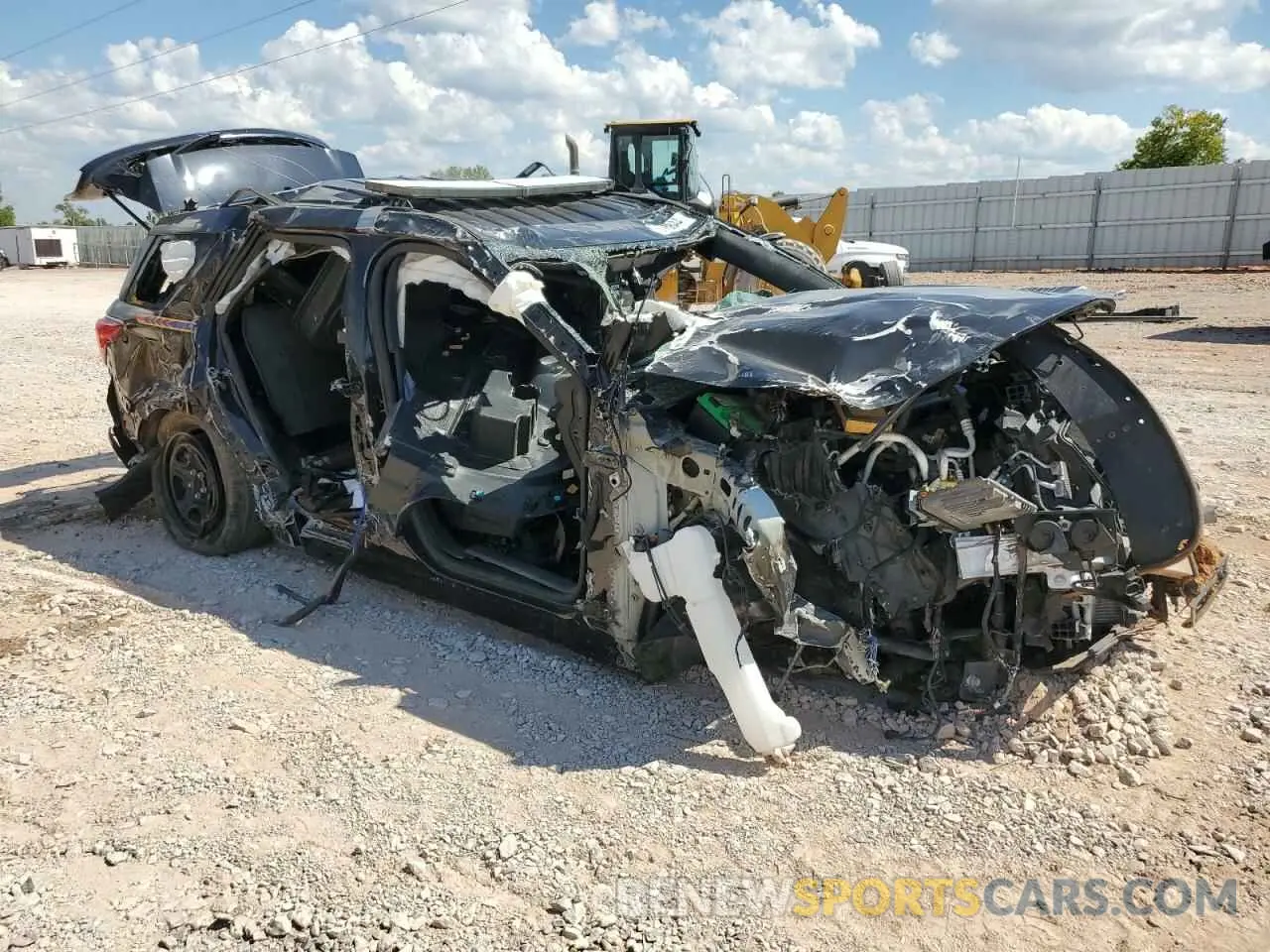 4 Photograph of a damaged car 1FM5K8AB5MGB53724 FORD EXPLORER 2021