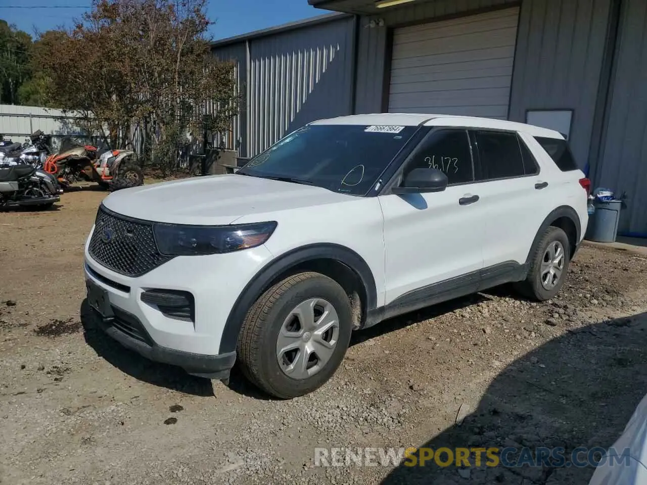 1 Photograph of a damaged car 1FM5K8AB5MGC02369 FORD EXPLORER 2021
