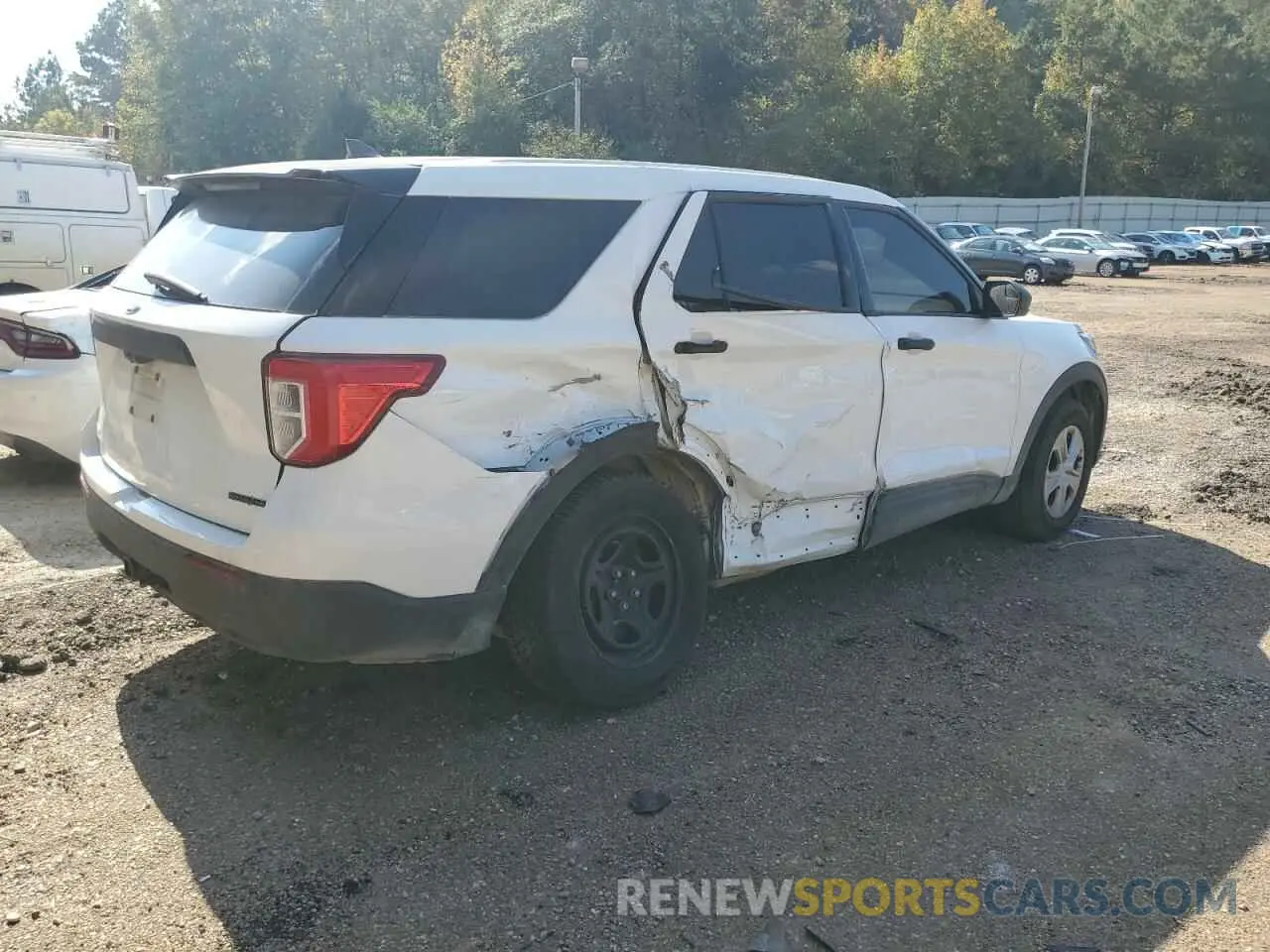 3 Photograph of a damaged car 1FM5K8AB5MGC02369 FORD EXPLORER 2021