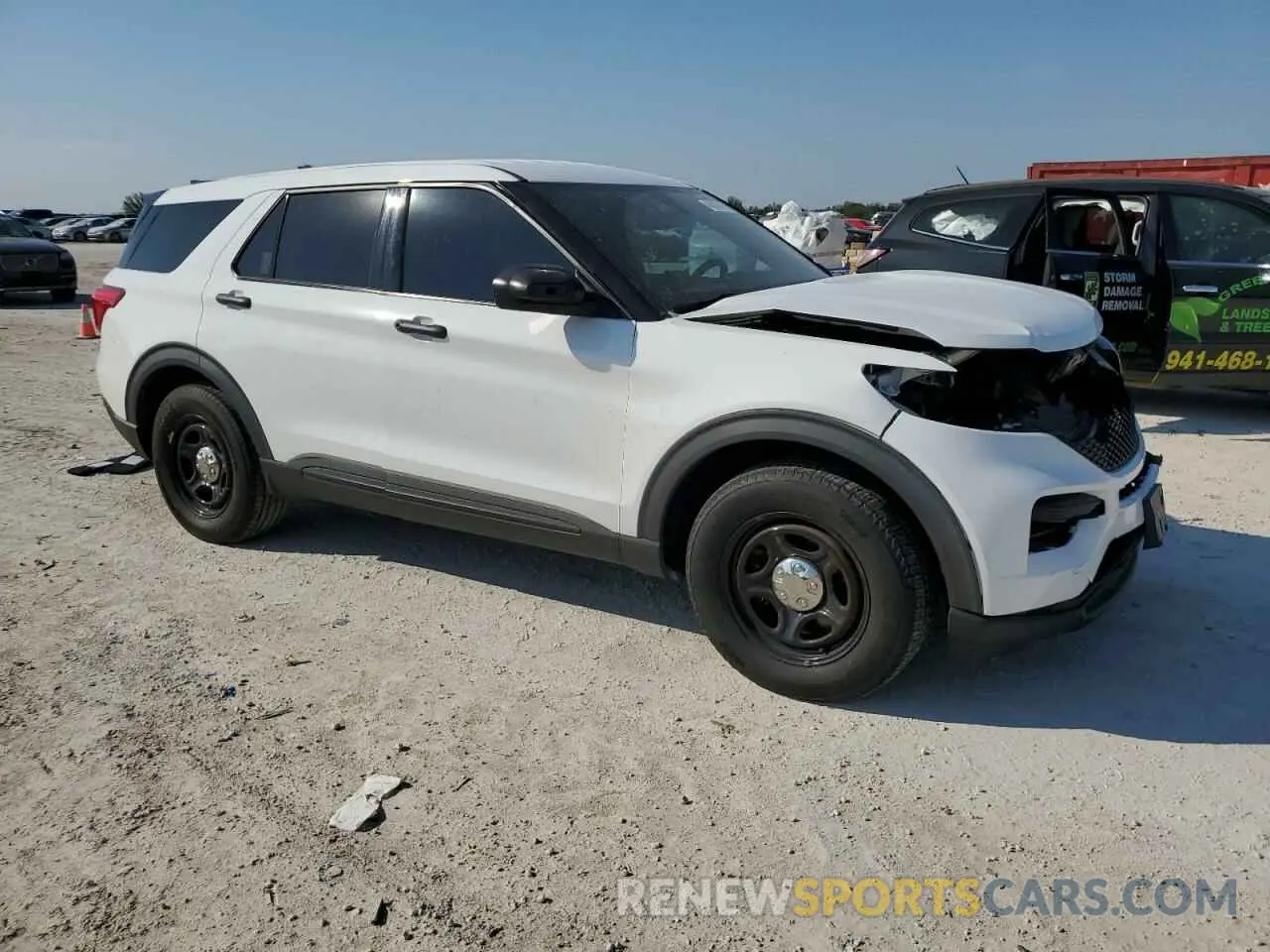 4 Photograph of a damaged car 1FM5K8AB6MGA64311 FORD EXPLORER 2021