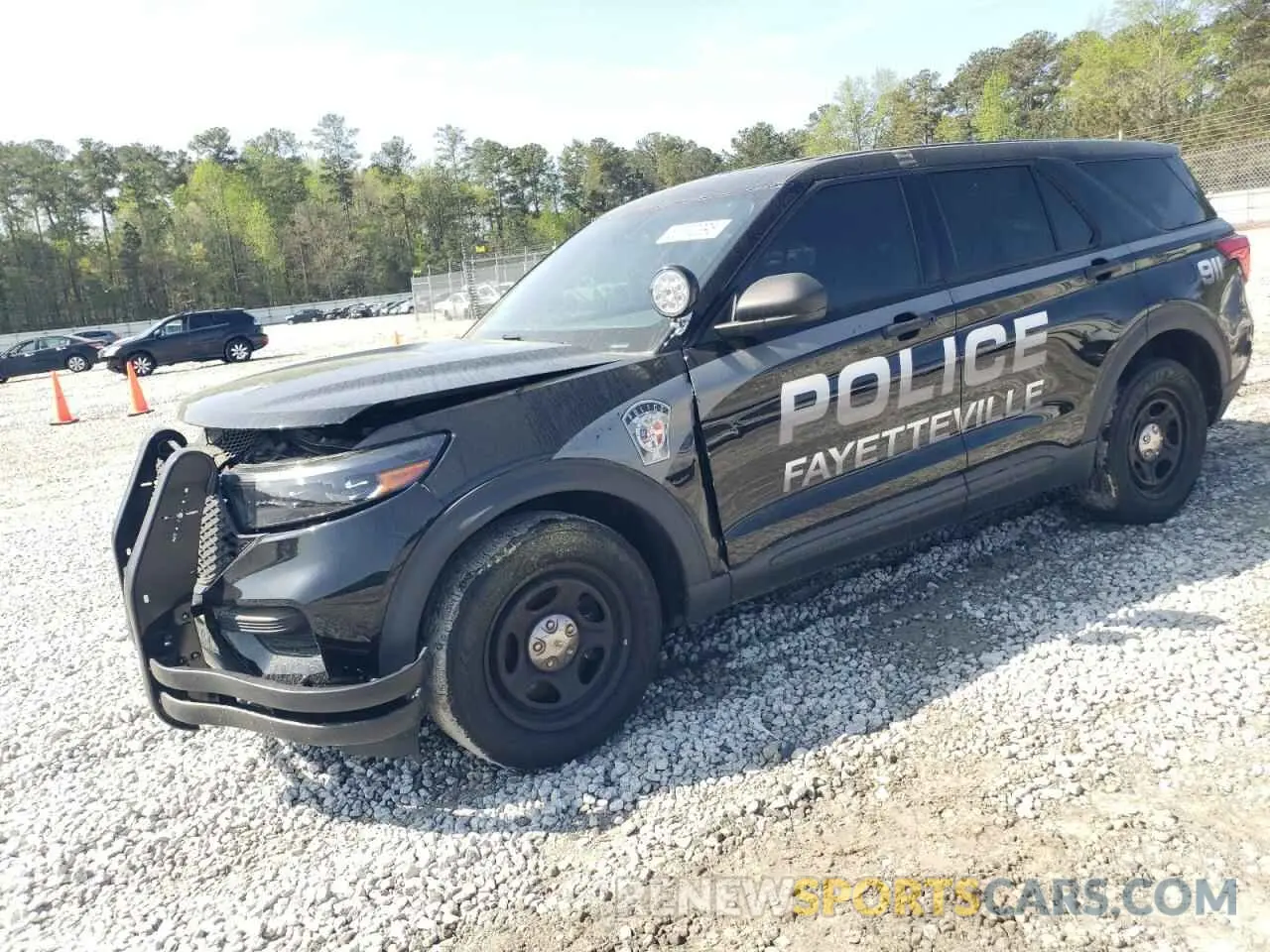 1 Photograph of a damaged car 1FM5K8AB6MGA65104 FORD EXPLORER 2021