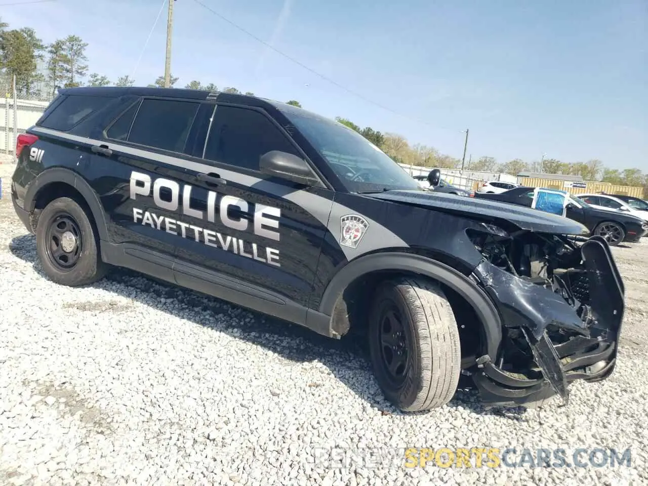 4 Photograph of a damaged car 1FM5K8AB6MGA65104 FORD EXPLORER 2021