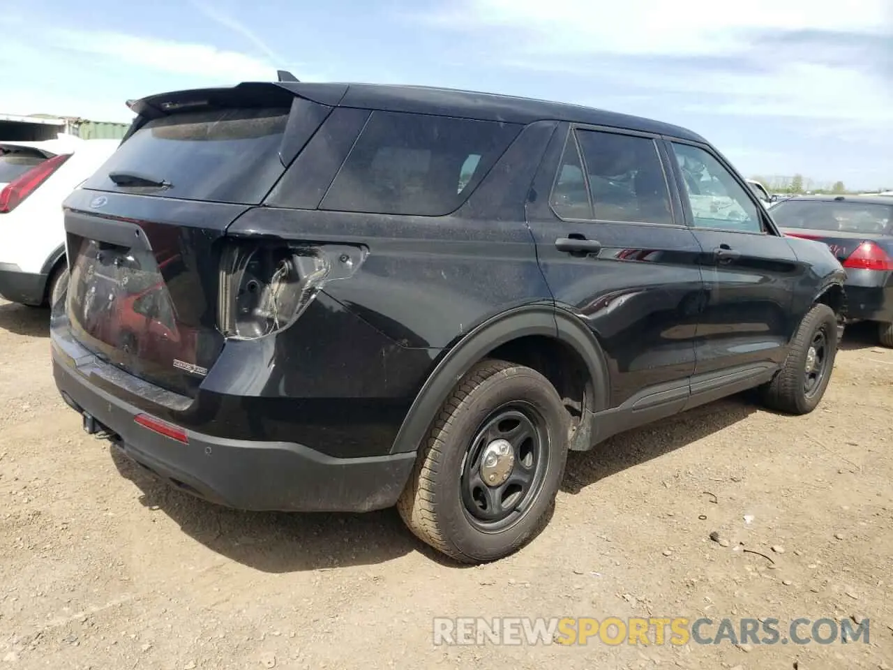3 Photograph of a damaged car 1FM5K8AB6MGC00422 FORD EXPLORER 2021