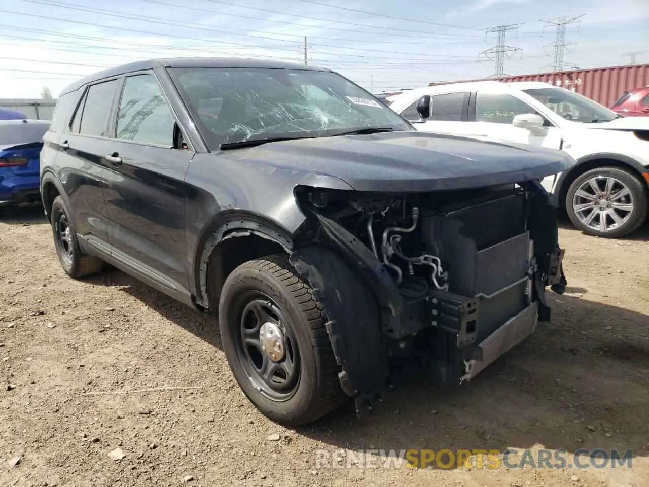 4 Photograph of a damaged car 1FM5K8AB6MGC00422 FORD EXPLORER 2021