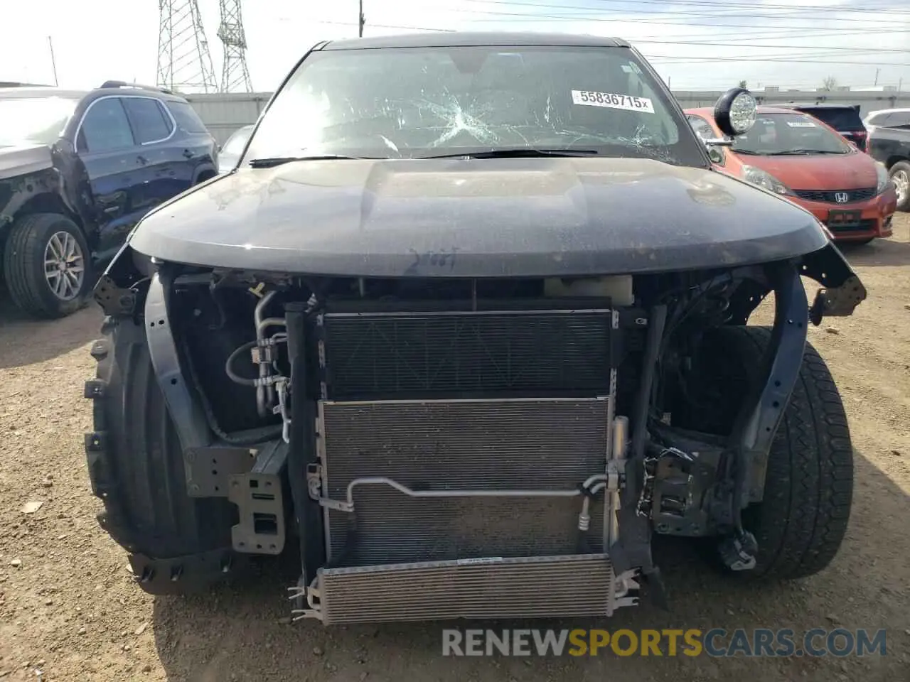 5 Photograph of a damaged car 1FM5K8AB6MGC00422 FORD EXPLORER 2021