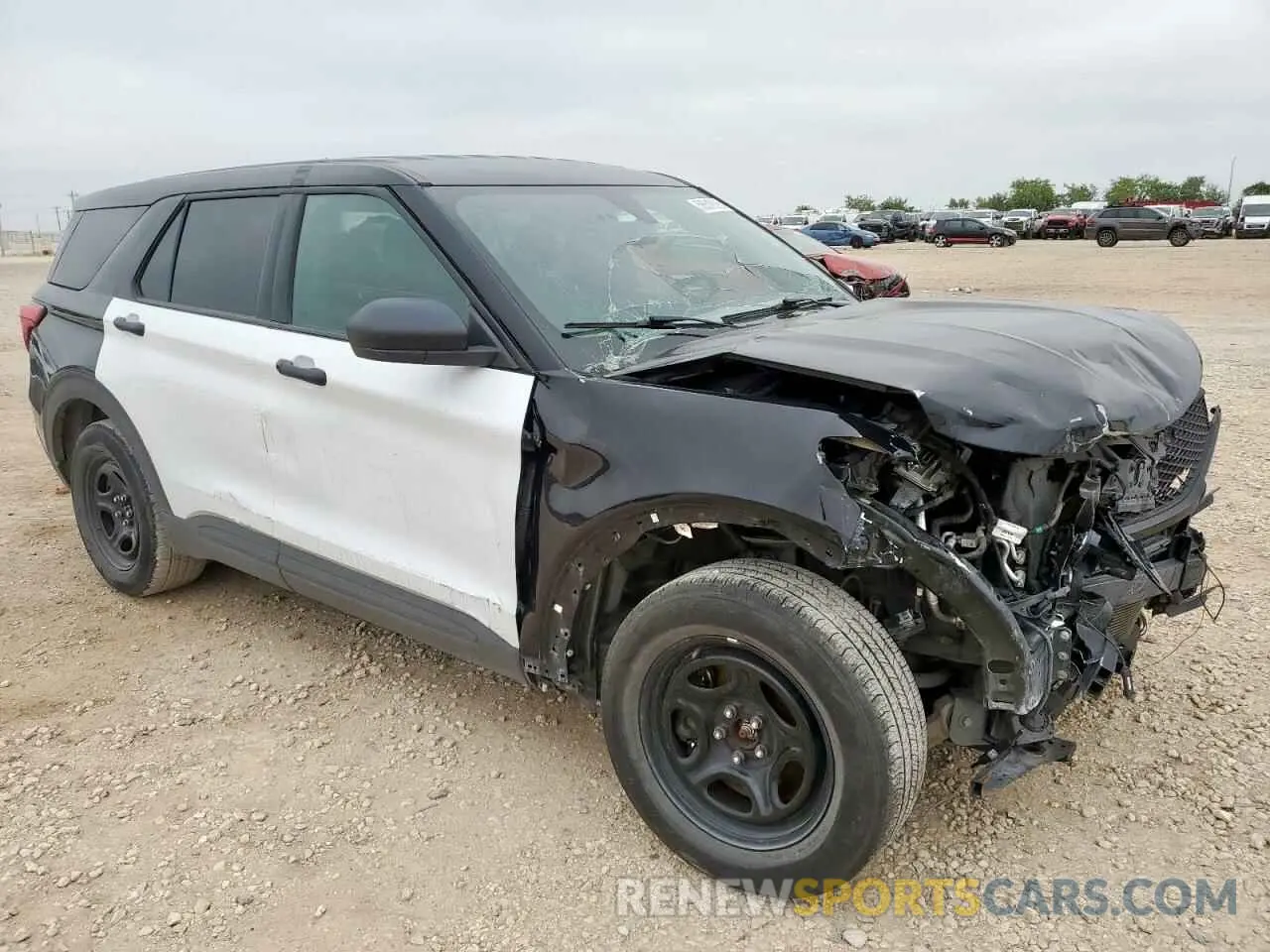 4 Photograph of a damaged car 1FM5K8AB6MGC33260 FORD EXPLORER 2021