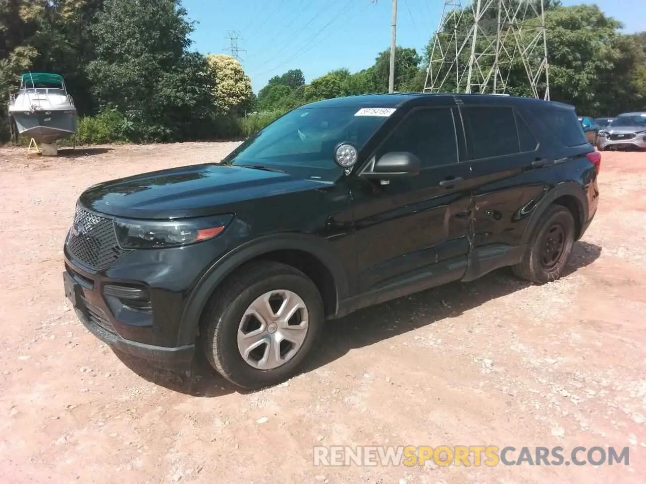 1 Photograph of a damaged car 1FM5K8AB6MGC40581 FORD EXPLORER 2021