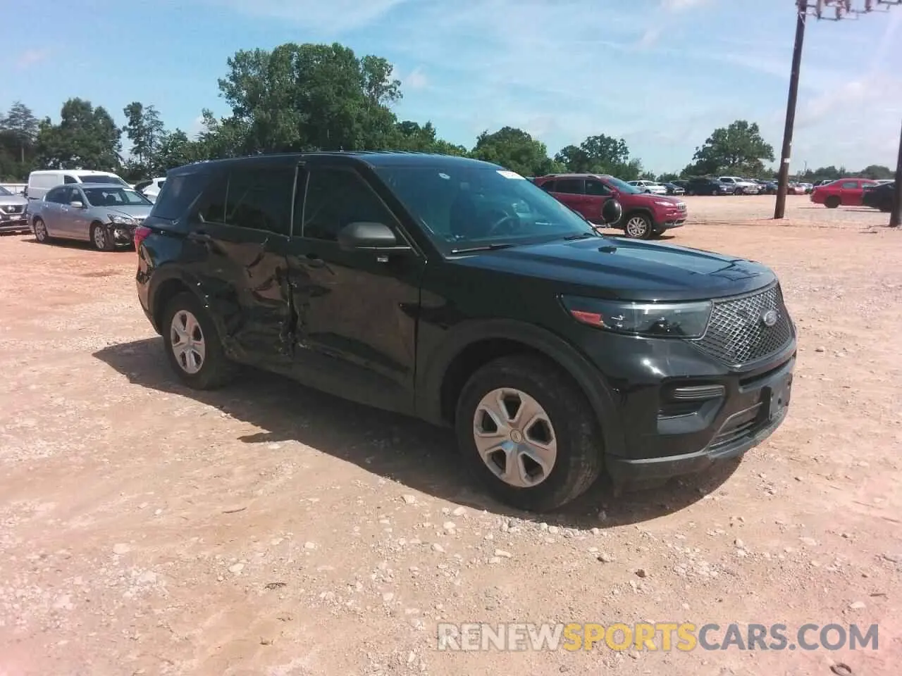 4 Photograph of a damaged car 1FM5K8AB6MGC40581 FORD EXPLORER 2021