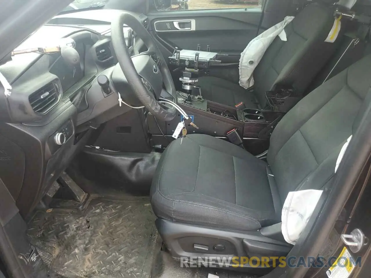7 Photograph of a damaged car 1FM5K8AB6MGC40581 FORD EXPLORER 2021