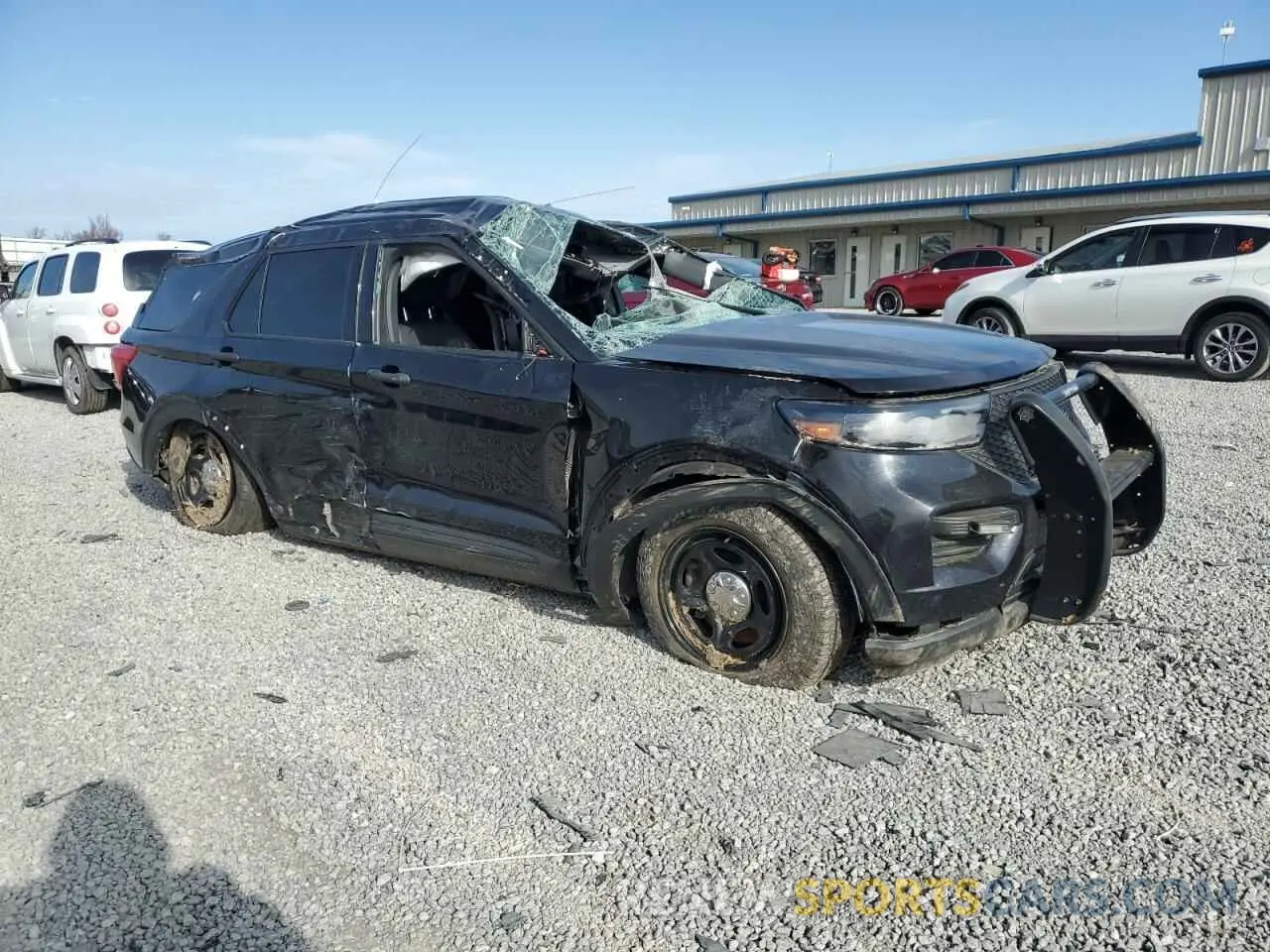 4 Photograph of a damaged car 1FM5K8AB7MGB83145 FORD EXPLORER 2021