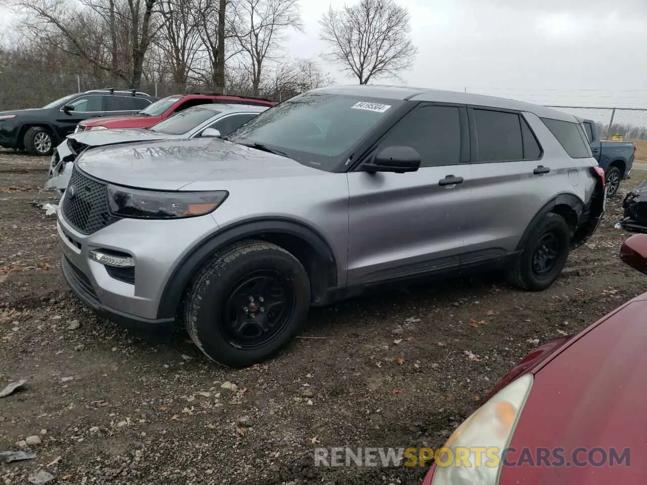 1 Photograph of a damaged car 1FM5K8AB8MGB24525 FORD EXPLORER 2021