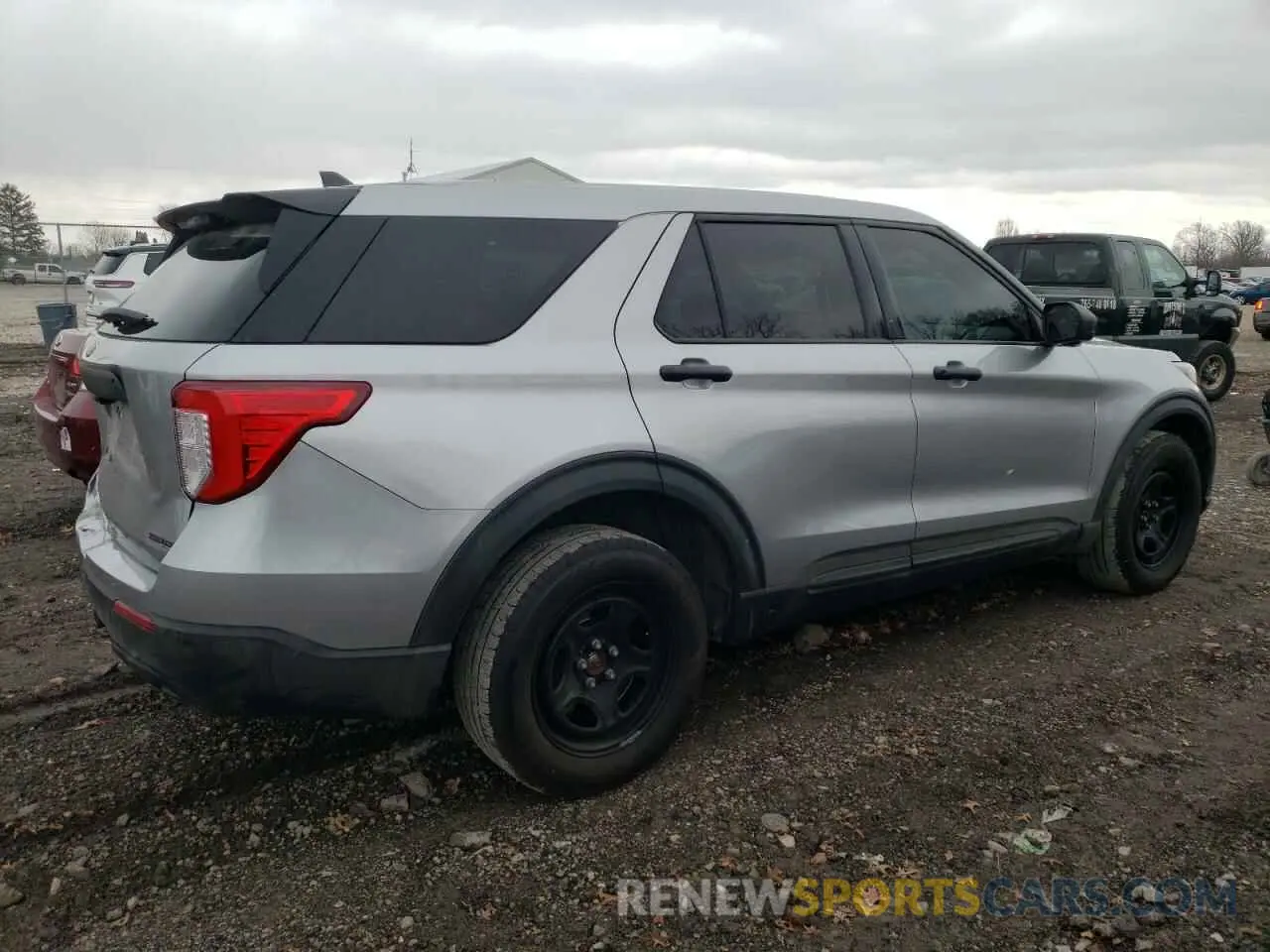 3 Photograph of a damaged car 1FM5K8AB8MGB24525 FORD EXPLORER 2021