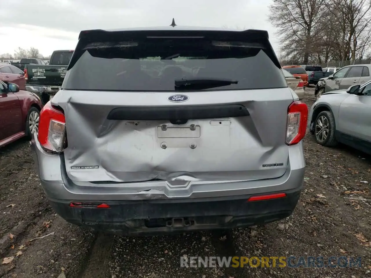 6 Photograph of a damaged car 1FM5K8AB8MGB24525 FORD EXPLORER 2021