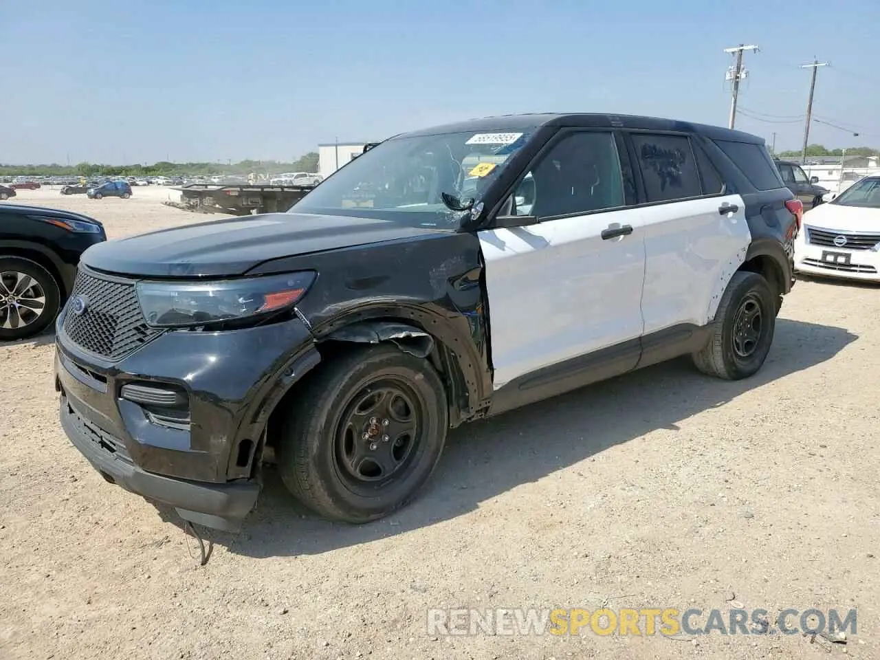 1 Photograph of a damaged car 1FM5K8AB8MGC33082 FORD EXPLORER 2021