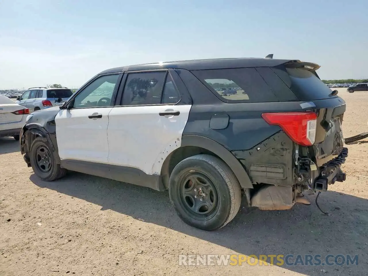 2 Photograph of a damaged car 1FM5K8AB8MGC33082 FORD EXPLORER 2021