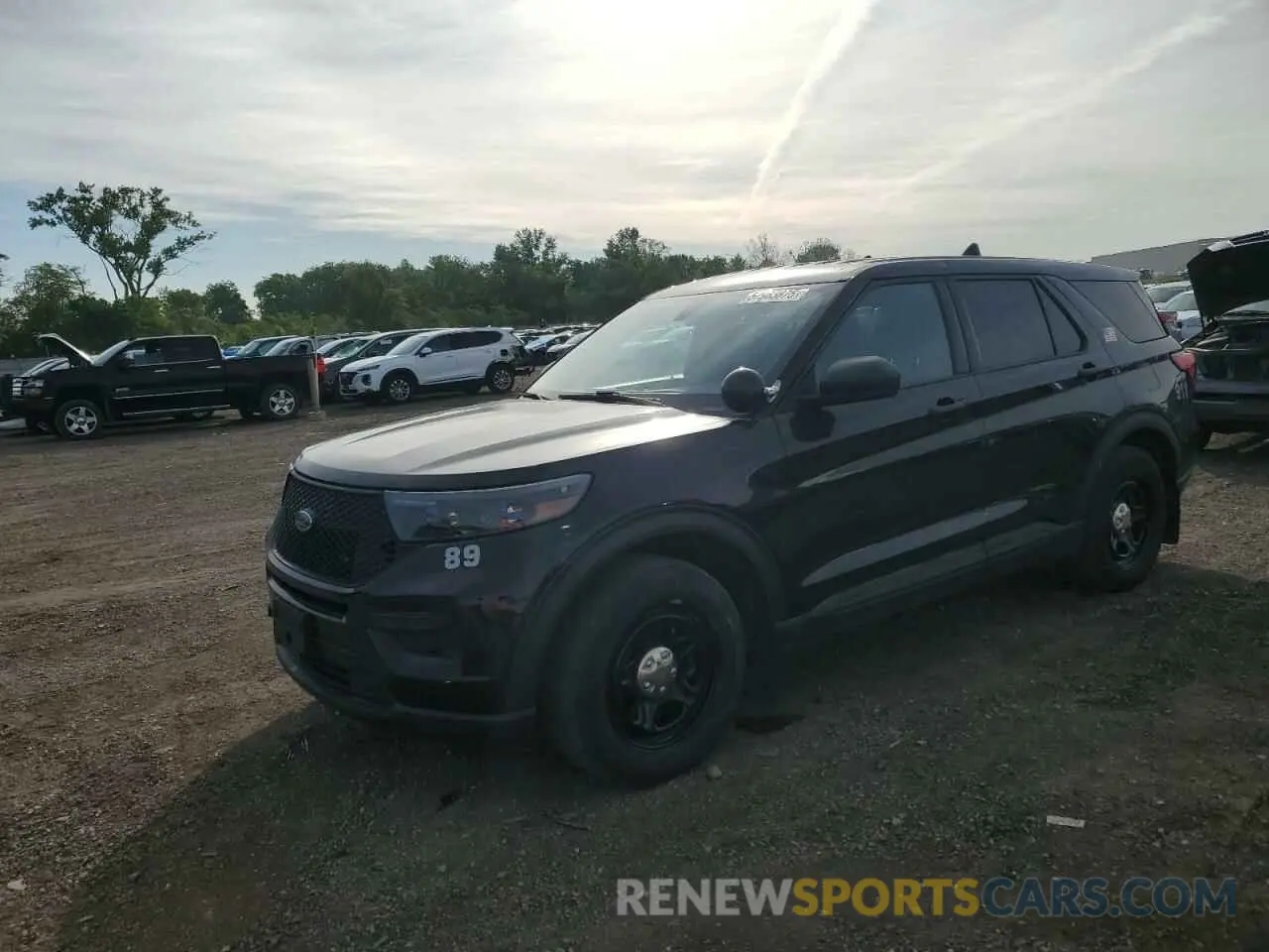 1 Photograph of a damaged car 1FM5K8AB9MGA18861 FORD EXPLORER 2021