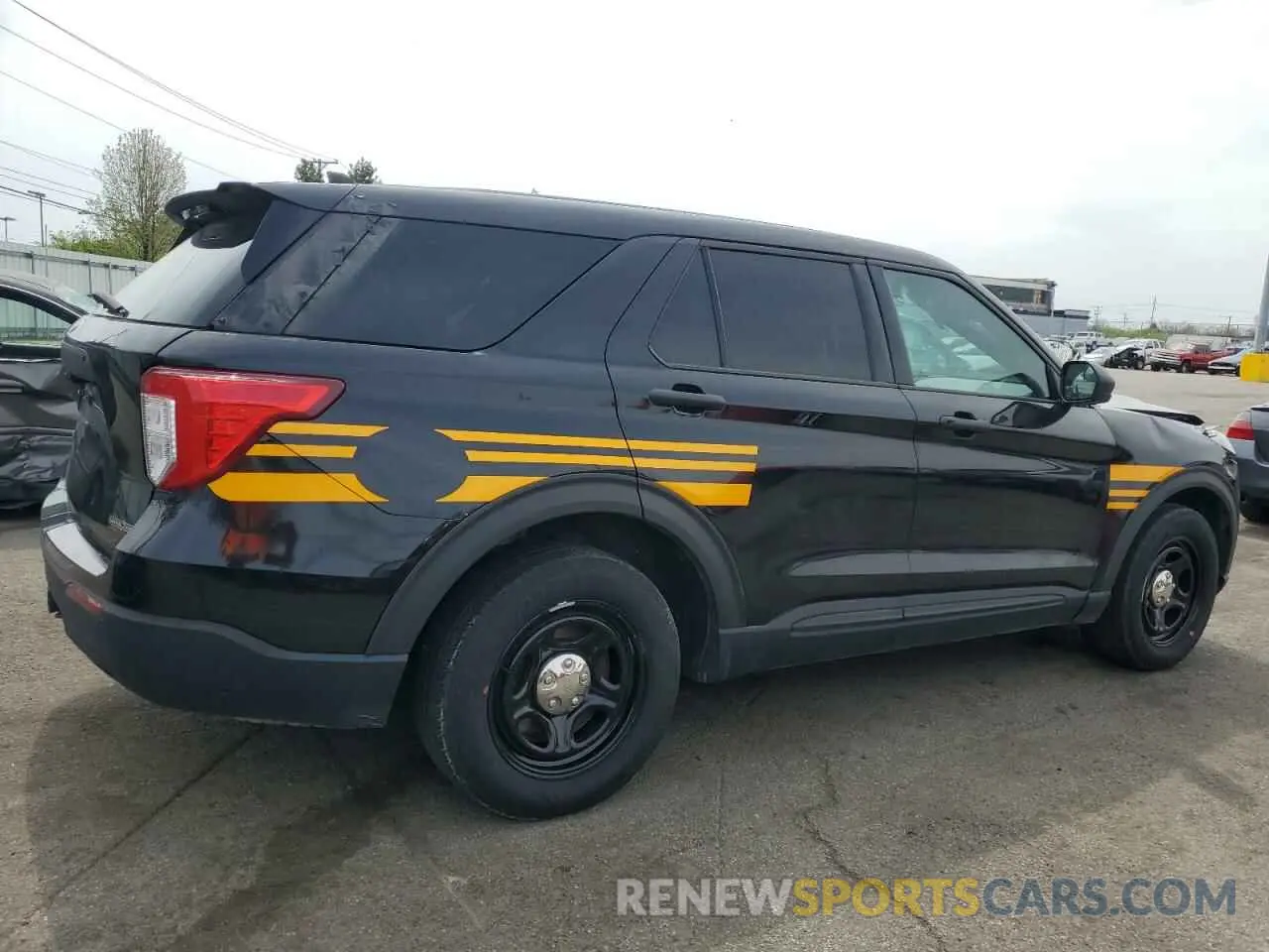 3 Photograph of a damaged car 1FM5K8ABXMGA18741 FORD EXPLORER 2021