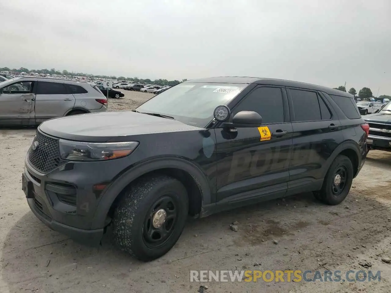 1 Photograph of a damaged car 1FM5K8ABXMGA44045 FORD EXPLORER 2021