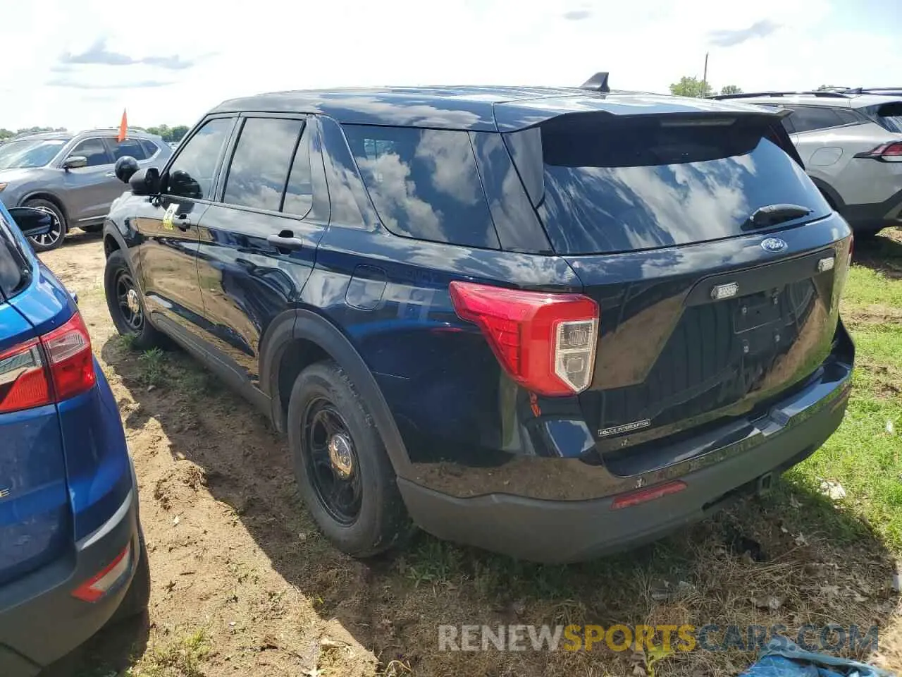 2 Photograph of a damaged car 1FM5K8ABXMGA44045 FORD EXPLORER 2021