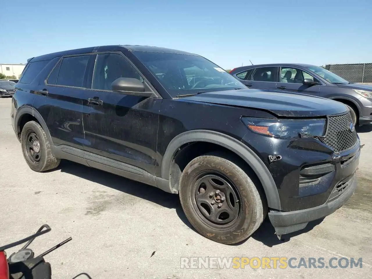 4 Photograph of a damaged car 1FM5K8ABXMGA96436 FORD EXPLORER 2021