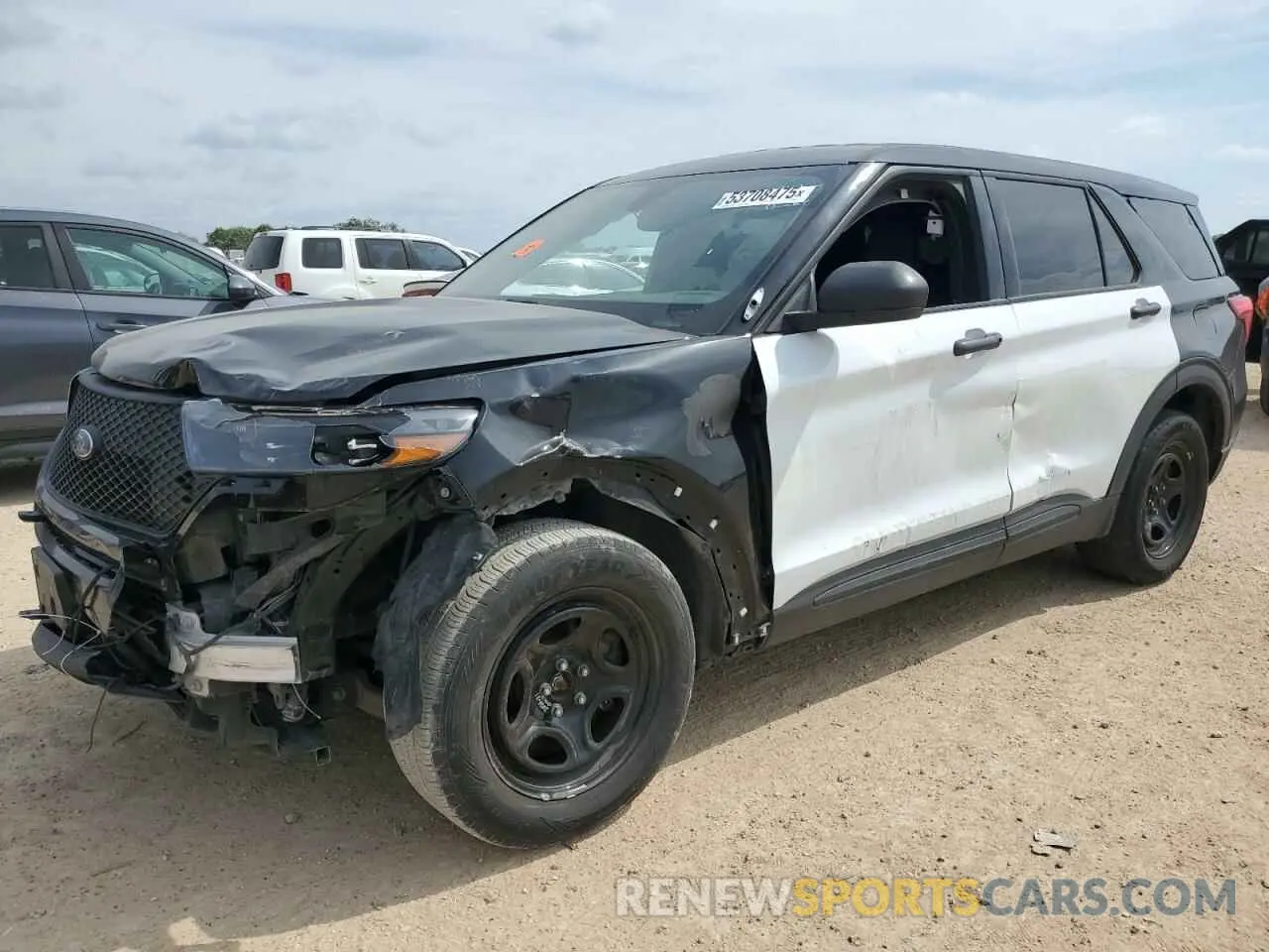 1 Photograph of a damaged car 1FM5K8ABXMGB99372 FORD EXPLORER 2021