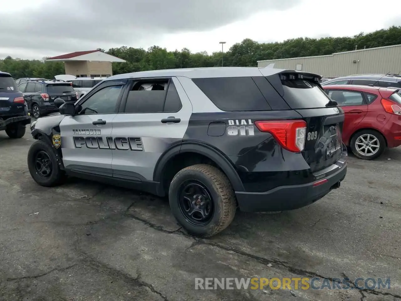 2 Photograph of a damaged car 1FM5K8AW1MNA20800 FORD EXPLORER 2021