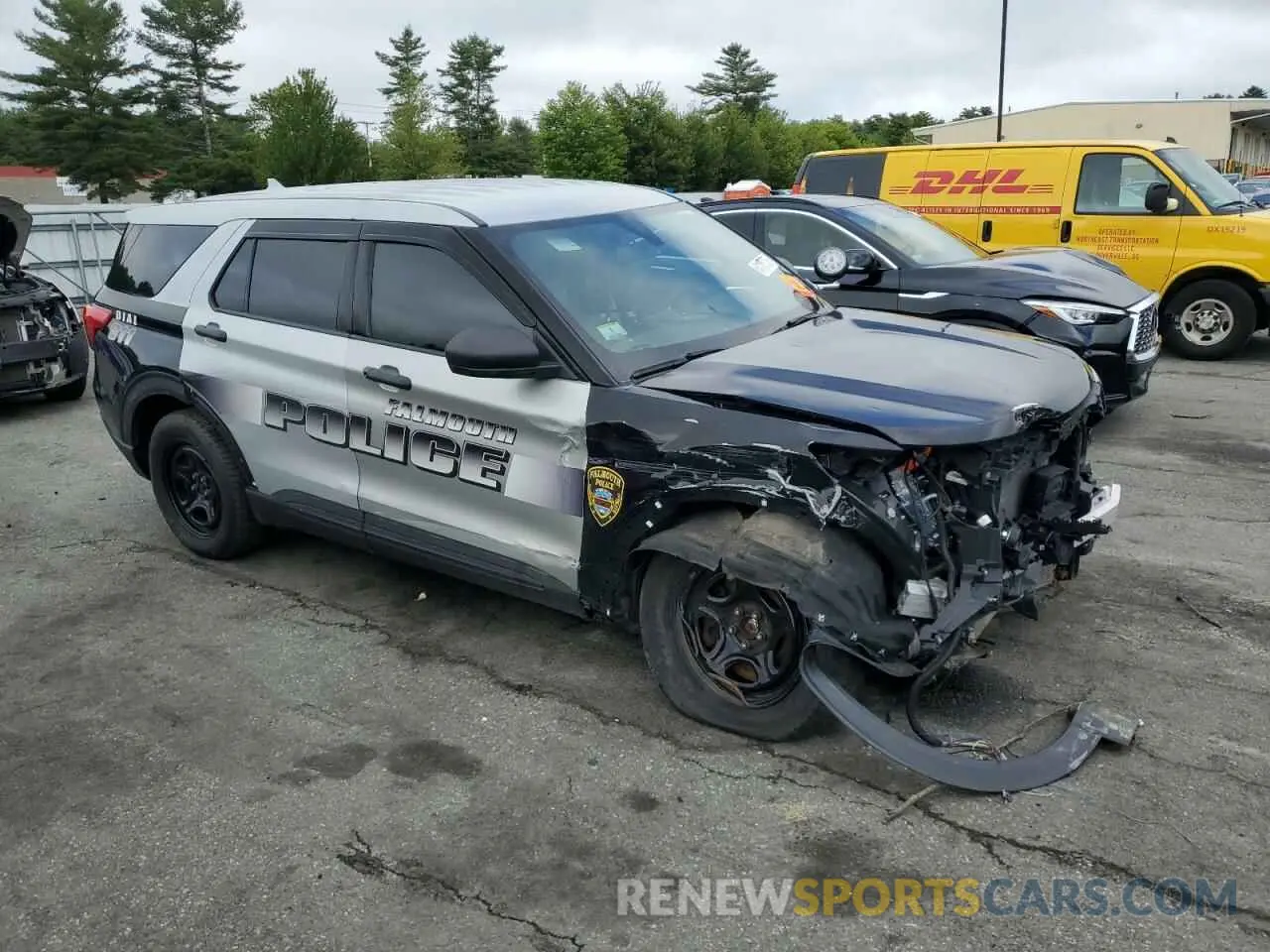 4 Photograph of a damaged car 1FM5K8AW1MNA20800 FORD EXPLORER 2021