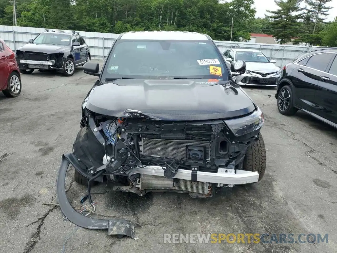 5 Photograph of a damaged car 1FM5K8AW1MNA20800 FORD EXPLORER 2021