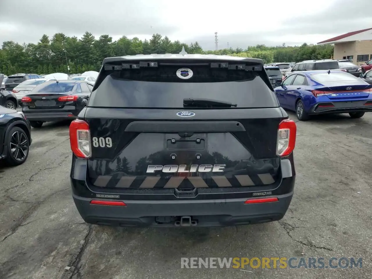 6 Photograph of a damaged car 1FM5K8AW1MNA20800 FORD EXPLORER 2021