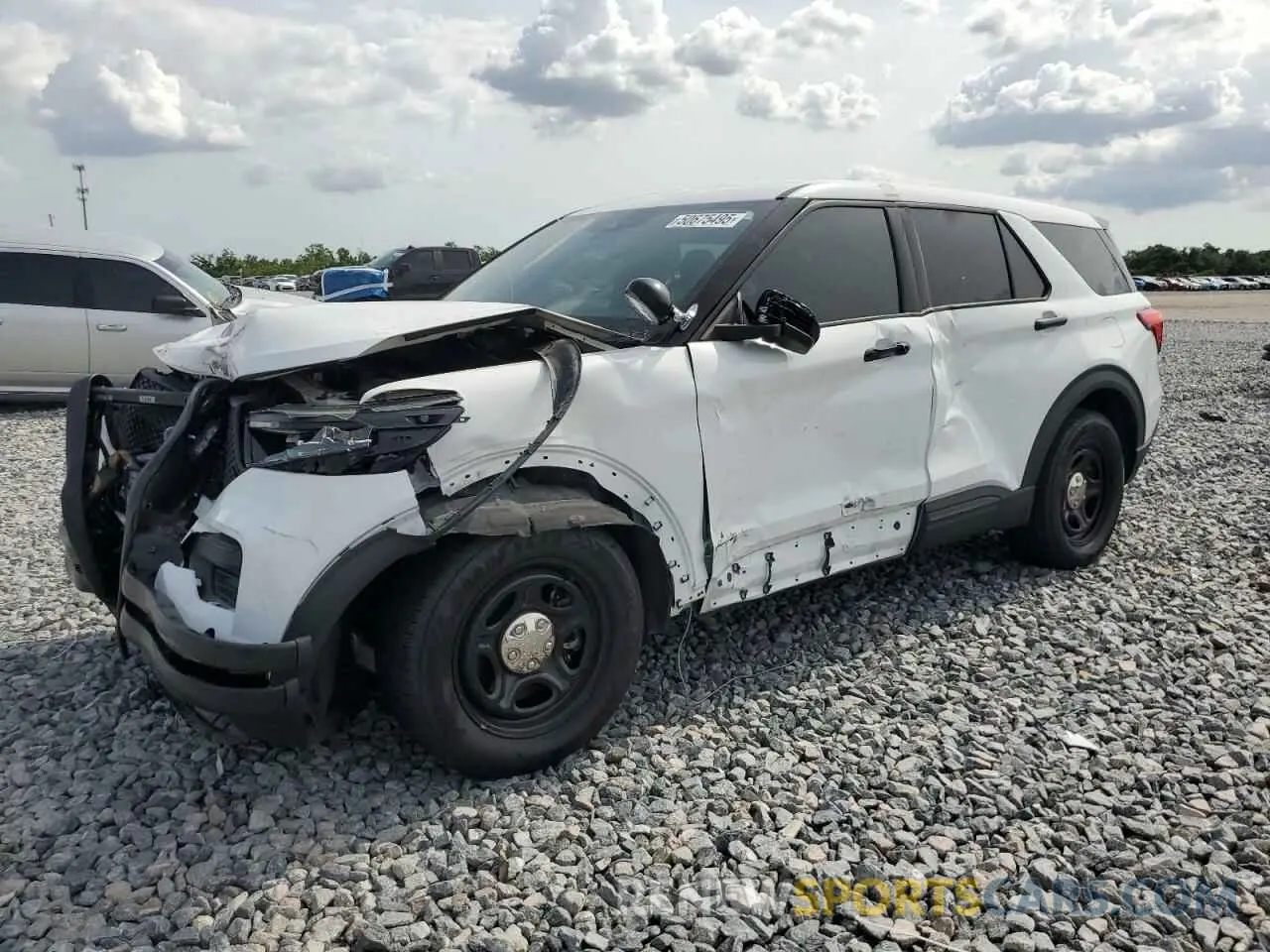 1 Photograph of a damaged car 1FM5K8AW2MNA14746 FORD EXPLORER 2021