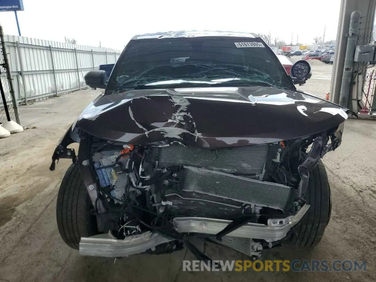 5 Photograph of a damaged car 1FM5K8AW6MNA10716 FORD EXPLORER 2021